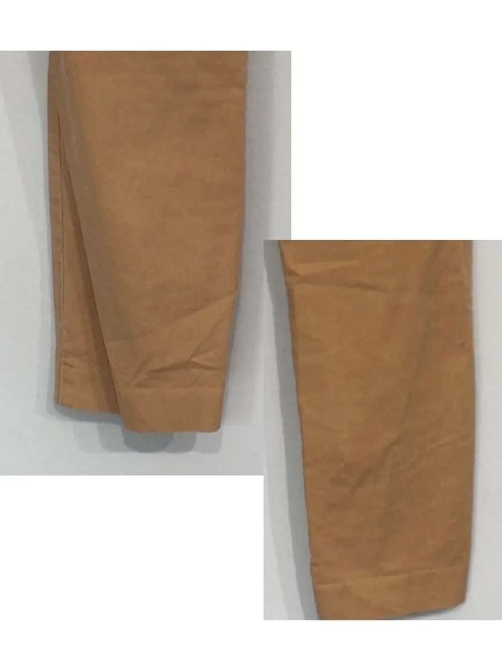 J. Crew Frankie Stretch Brown Chinos in Saddle Tan Color Size 8 Women’s